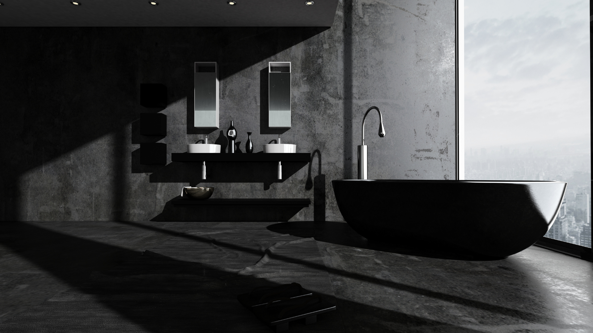 Luxurious GIRET Soap Dispenser in a modern hotel bathroom, enhancing hygiene for hotels and offices with premium OS&E design.