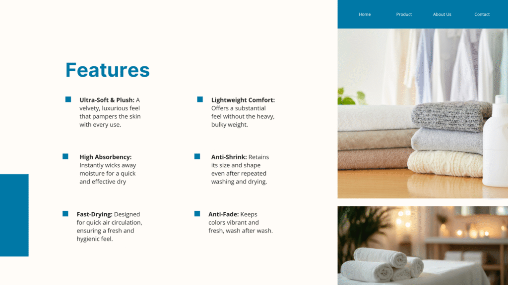 Premium GIRET Bath Towels (600-750 GSM) for luxury hotel bathrooms, enhancing guest comfort.