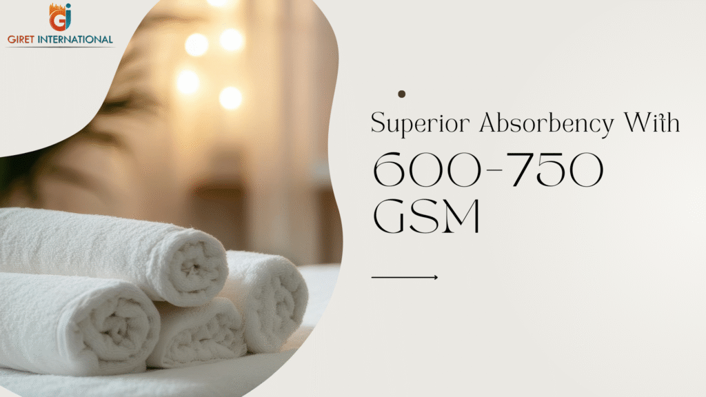 Luxury Giret bath linens set – premium cotton towels and bath sheets for hotels, resorts, and spas.”