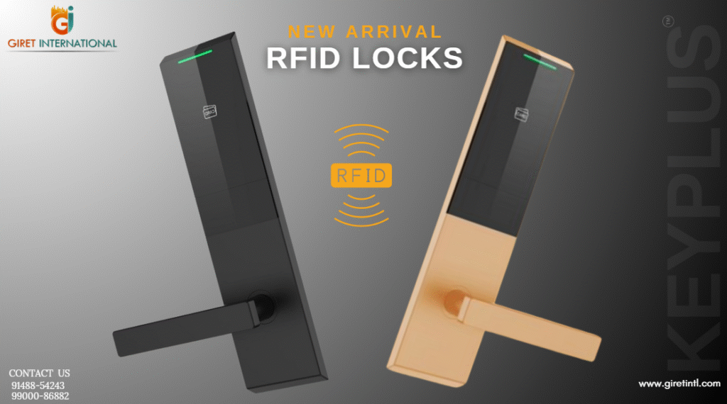 Innovative GIRET RFID Lock for Hotel Room Essentials 2025, providing secure access in luxury hotels and resorts.