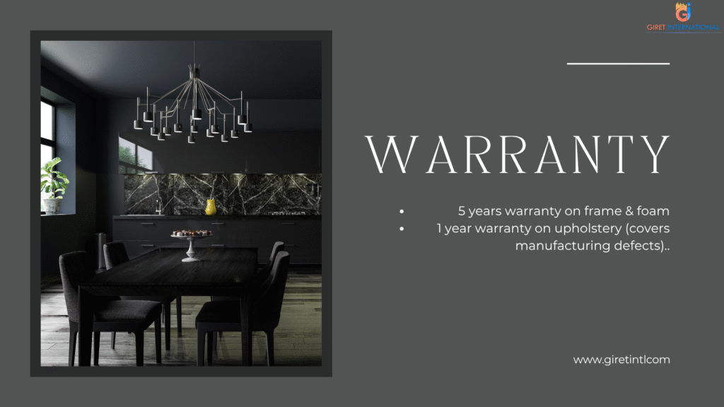 Giret Furniture elevating modern hospitality interiors with handcrafted detailing, scratch-resistant surfaces, and long-lasting performance.