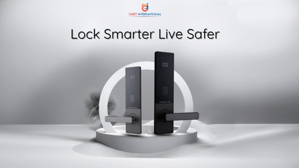 Giret International YE777 RFID Lock – Elegant Smart Lock Design for Hospitality