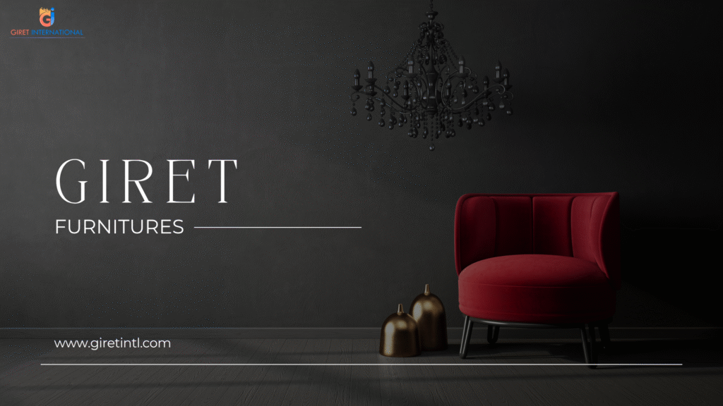 Luxury Giret Furniture collection for hotel lobbies, featuring premium craftsmanship, modern design, and durable hospitality-grade materials.