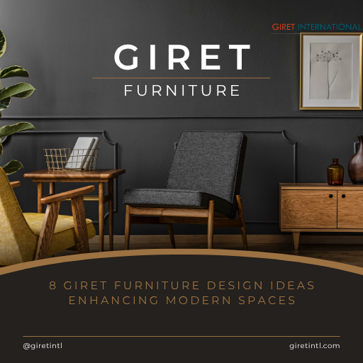 Premium Giret Furniture for hospitality spaces — modern tables, chairs, and sofas built for durability and timeless appeal.