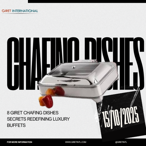Premium stainless steel chafing dishes designed for hotels and banquets, combining elegance, durability, and functionality to elevate food presentation and create unforgettable dining experiences.