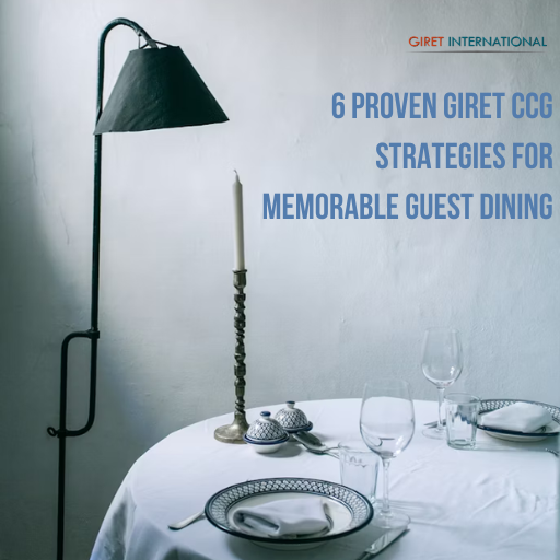 Giret CCG premium cutlery, crockery, and glassware collection for luxury hotels and restaurants, designed for elegant dining, long-lasting performance, and modern hospitality excellence.