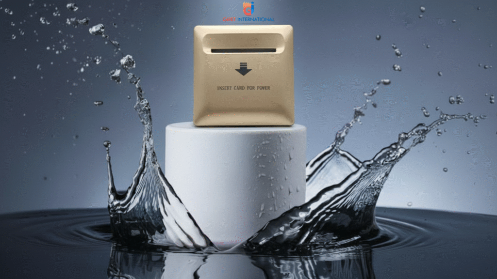 Giret ESS Switches for hotels MIFARE energy saving switch by Giret International