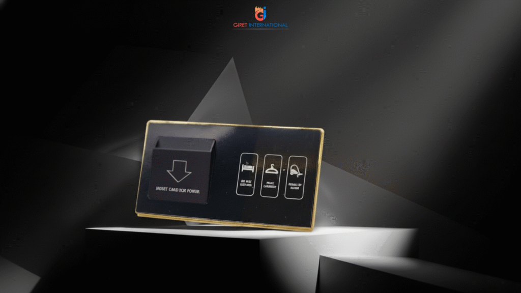 Hotel room ESS switches for reducing electricity waste in modern eco-hotels