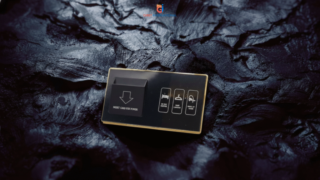 RFID-based ESS switches used in hotels to automate lighting and HVAC power