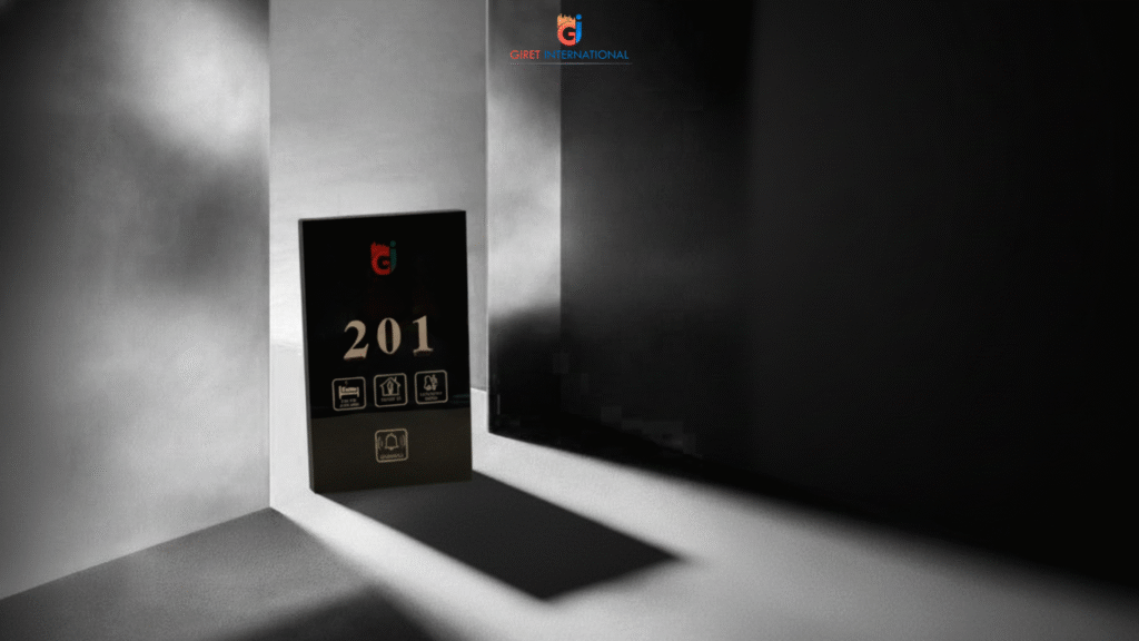 AI-powered Hotel DND Panel predicting room cleaning schedules automatically