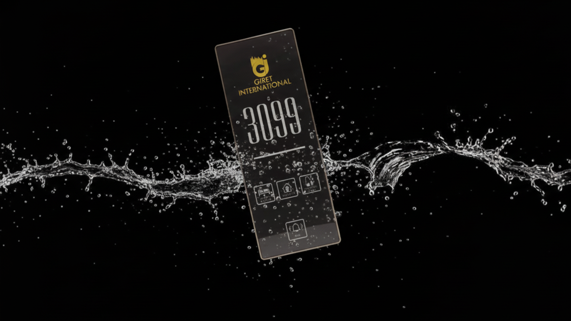 Hotel DND Panel integrated with PMS software for real-time communication.