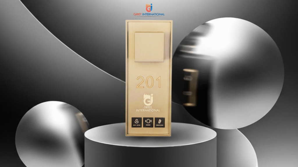 Touch-sensitive Hotel DND Panel for guest privacy