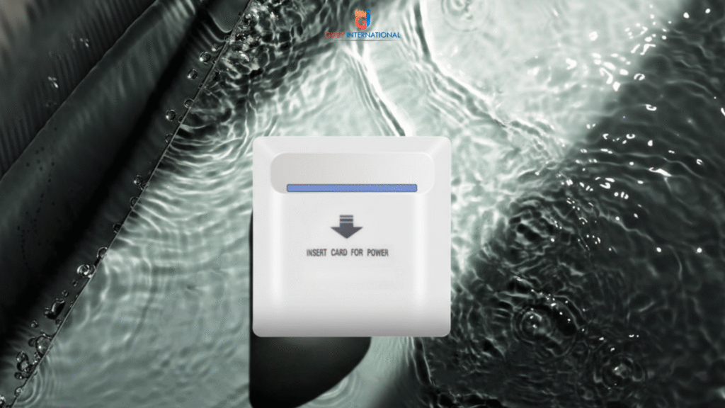 ESS Switches used in luxury hotel rooms for efficient electricity flow