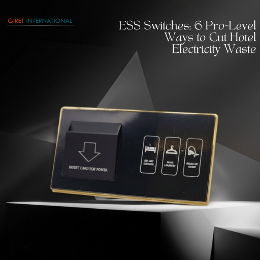 High-efficiency ESS switches for smart hotel rooms energy saving automation