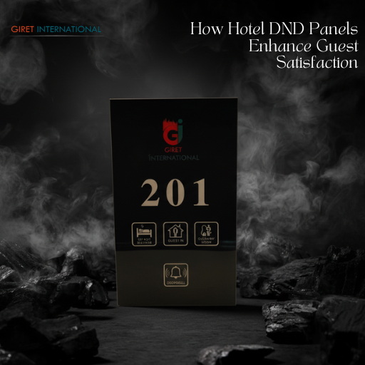 Business hotel using Hotel DND Panels to enhance guest experience.