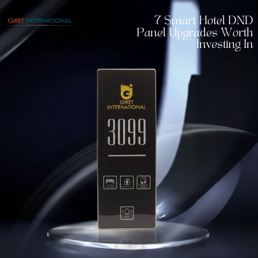 Electronic Do Not Disturb system in hotel room