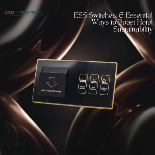 High-efficiency ESS switches for smart hotel rooms energy saving automation