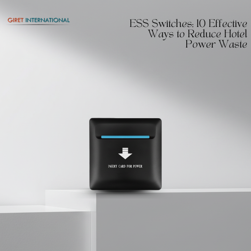 ESS Switch for hotel room energy control with RFID key card system