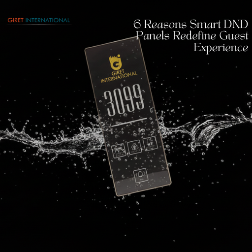 Electronic Do Not Disturb system in hotel room