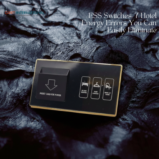 High-efficiency ESS switches for smart hotel rooms energy saving automation