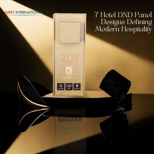 Advanced DND panel design for hospitality spaces