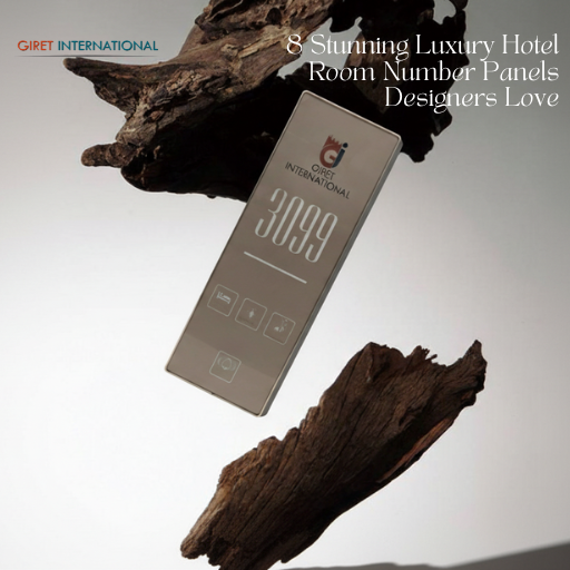 Luxury Hotel Room Number Panel