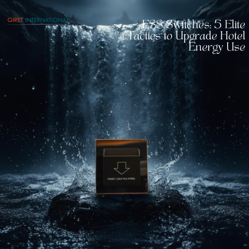 High-efficiency ESS switches for smart hotel rooms energy saving automation