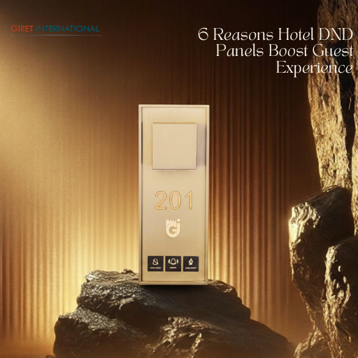 Advanced DND panel design for hospitality spaces