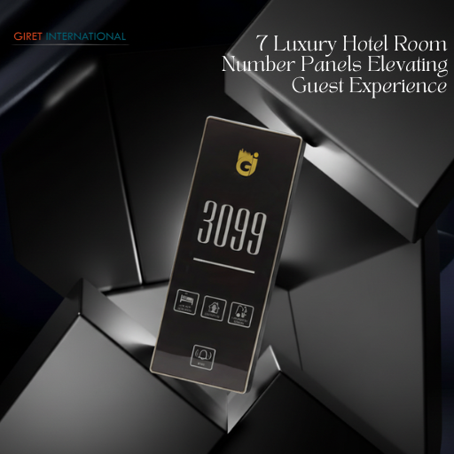 Luxury Hotel Room Number Panels