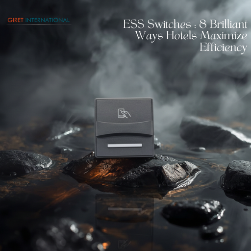 Premium ESS Switches for hotel rooms Giret International power control system