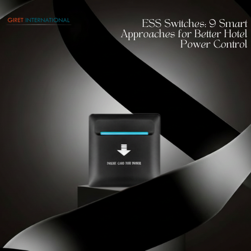 High-efficiency ESS switches for smart hotel rooms energy saving automation