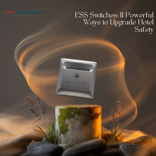 Giret International ESS Switch 40 AMP hotel energy saving switch MIFARE compatible