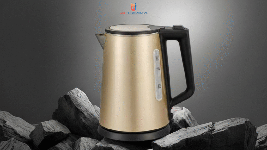Hotel-grade Giret Electric Kettle with auto cut-off and dry-boil protection