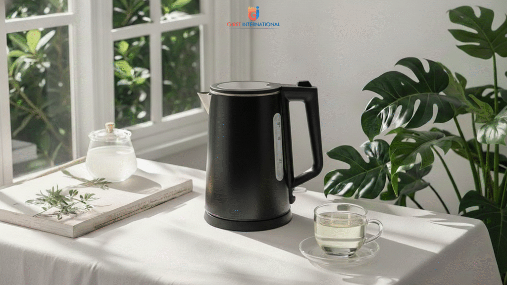 Giret Electric Kettle with SS304 stainless steel interior for hotels