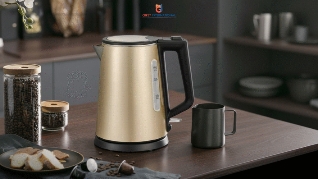 Durable Giret Electric Kettle for hospitality tea and coffee setup