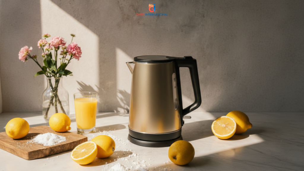 Fast heating electric kettle for business travelers