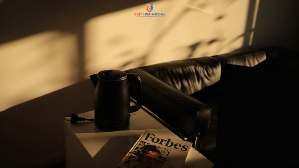 KKN Electric Kettle with SS304 stainless steel interior for hospitality use