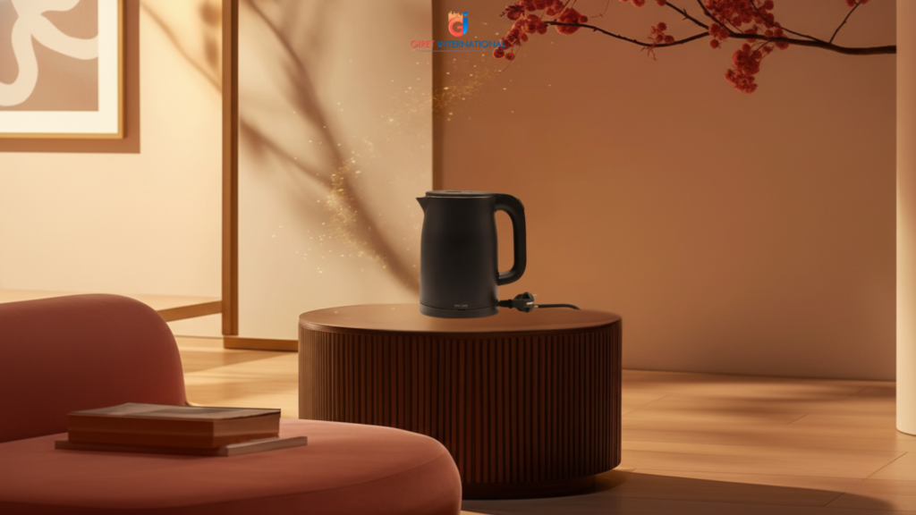 KKN Electric Kettle for hotel rooms with double wall safety design