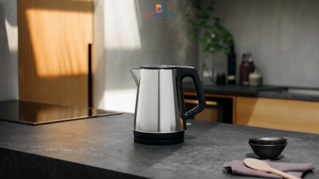 Hotel-ready ZEO Electric Kettle with auto cut-off and dry boil protection