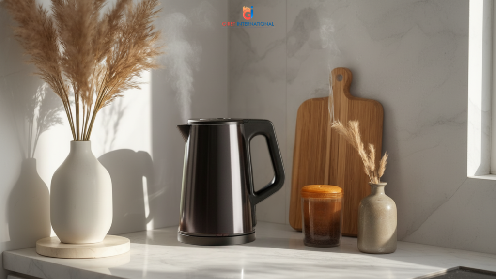 Premium Giret ZEO Electric Kettle designed for modern hospitality use