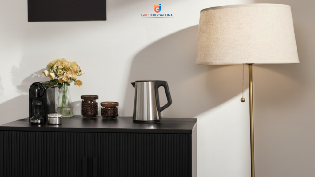 Durable ZEO Electric Kettle for hotels with auto cut-off safety