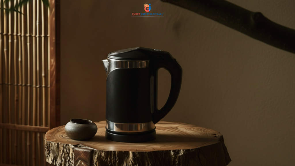 Hospitality electric kettle Luxe model with double wall safety