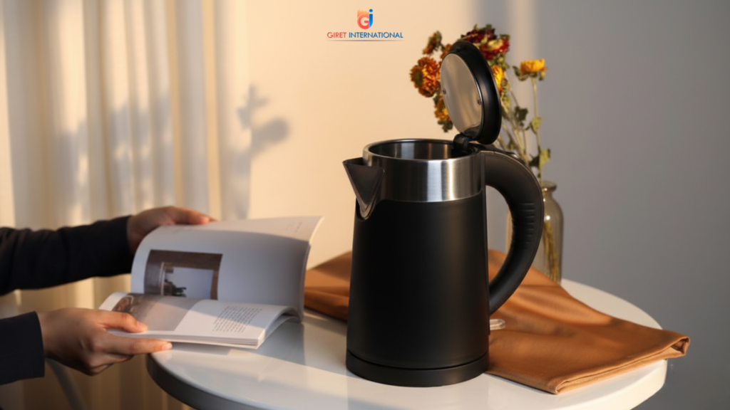 MYL electric kettle modern design for hospitality environments