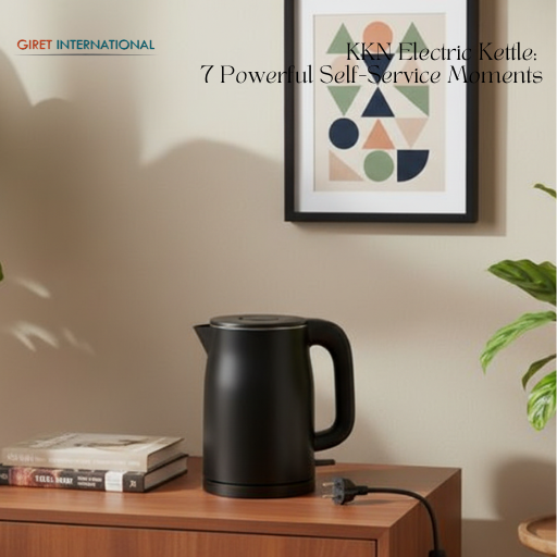 KKN electric kettle featuring SS304 stainless steel interior for hotels