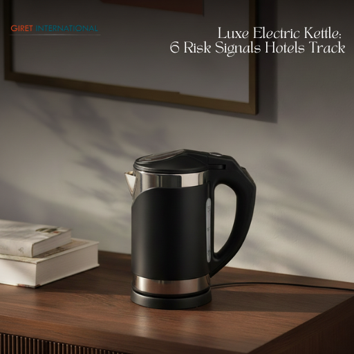 Luxe Electric Kettle with auto cut off protection for hospitality use