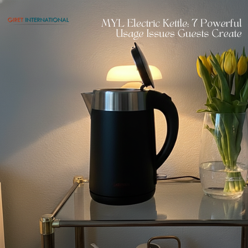 MYL Electric Kettle compact electric kettle for guest room safety