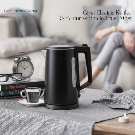 Durable Giret Electric Kettle for hospitality tea and coffee setup