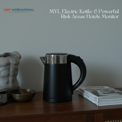 MYL Electric Kettle engineered for controlled boiling in hospitality