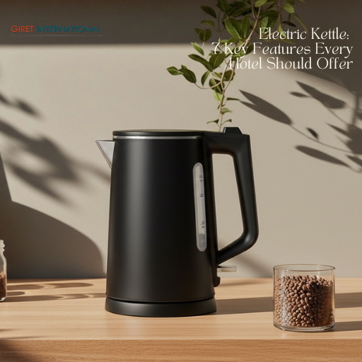 Stainless steel electric kettle with fast boiling feature