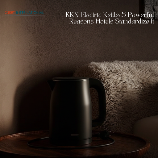 KKN Electric Kettle with cool touch outer body for hotel safety